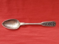 Łyżeczka Niello - Srebro - 84.