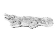 Krokodyl FIGURA BETONOWA OGRODOWA krokodyl na podstawie 10kg 23cm