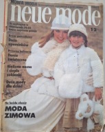 Neue Mode 12/1980 Grudzień Wykroje z wyjaśnieniami w języku polskim