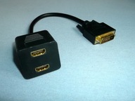 KABEL ADAPTER DVI-D 24+1 , HDMI + HDMI DELOCK