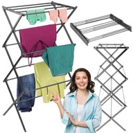 SUSZARKA NA PRANIE PIONOWA STOJĄCA ROZSUWANA TELESKOPOWA SKŁADANA UBRANIA