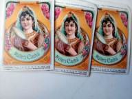 3 torebki drogeryjne z reklamą litografią dziewczyny