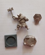 WARHAMMER DWARF HERO CHAMPION METAL 2