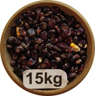 Kukurydza Czarna, Bordo, Drobna, Flint, od Rolnika, 15kg, 2025r