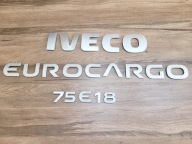 ZNACZEK EMBLEMAT NAPIS LOGO NA MASKA BOK IVECO EUROCARGO 75E18