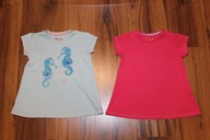 bluzka t-shirt komplet 110 116 konik morski piżama