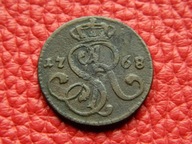 STANISŁAW AUGUST PONIATOWSKI - grosz 1768 G