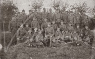 833A ŻOŁNIERZE ODDZIAŁ MG KARABIN BAGNET PISTOLET KUK AUSTRO-WĘGRY