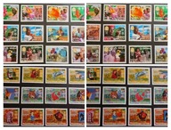 MOZAMBIK Mi 2853-64A+B + GWINEA Mi 4202-13A+B **czysty - Europa CEPT-67Euro