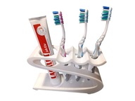 Stojak na 3 szczoteczki do zębów i pastę uchwyt organizer łazienkowy