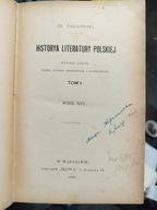 Historya Literatury Polskiej, Tom I, Wiek XVI Stanisław Tarnowski 1903