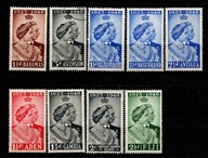 Znaczki pocztowe ( 25. rocznica ślubu króla Jerzego VI ) 1948 r.