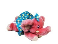 ANXIOUS - ŚLICZNY RÓŻOWY SŁONIK W SUKIENCE