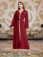 Hit !_NOWA luksusowa WYSMUKLAJĄCA sukienka_HAFTY cyrkonie_ZŁOTA listwa_r.48