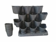 Doniczki Ogród wertykalny doniczki modułowe Mini Cascade