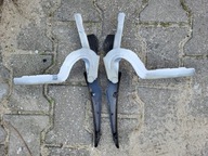 ZAWIAS MASKI lewy + prawy Citroen Jumpy Peugeot Expert II Scudo 07- białe