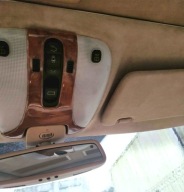 Osłona przeciwsłoneczna ALCANTARA Mercedes CL W215