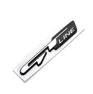 EMBLEMAT Naklejka 3D GT Line KIA Czarny Stonic Sorento Kona Sportage ceed