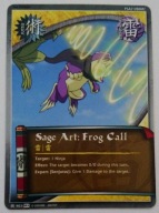Karta Naruto CCG Jutsu Sage Art: Frog Call - J-903