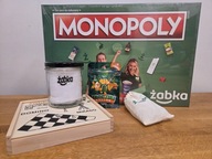 Zestaw Żabka dla WOŚP: Monopoly, Gry, Skarpetki, Brelok
