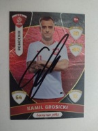 Karta panini autograf Polska Kamil Grosicki PZPN