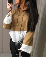 %%% 589 ,- %%% ROBERTA BIAGI 2w1 bluza/koszula r.UNI