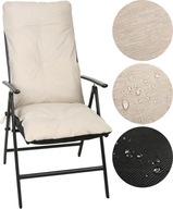 WODOODPORNA PODUSZKA NA LEŻAK OGRODOWY FOTEL PLAŻOWY KRZESŁO GRUBA OGRODOWA