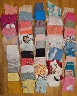 Zestaw ubranek dziecięcych r.110, 49 sztuk (3 zł sztuka)