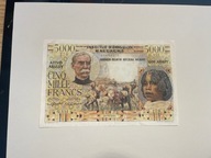 Madagaskar - 5000 franków - 1955 - super rzadki