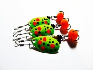 Błystka obrotowa Ubik Urania-55 obrotówka firetiger szczupak okoń 2/5g