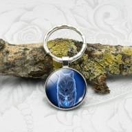 Brelok do kluczy/ka - Wilk - ozdoba zawieszka plecak, portfel