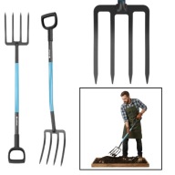 WIDŁY OGRODOWE DO KOPANIA DO OBORNIKA DO KOMPOSTU CELLFAST 19x120 CM