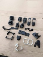 NISSAN X-TRAIL T31 MOCOWANIE ZDERZAKA ZAŚLEPKI PODSUFITKI OSŁONY FOTELI