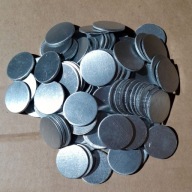 Krążki aluminiowe mennicze 27 mm -pakiet 1000 szt.