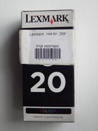 Tusz Lexmark 20 15M0120 Kolor Oryginalny