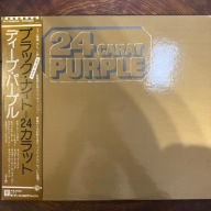 Deep Purple 24 Carat Purple NM/EX++ Japan Obi LP 1975 Warner Bros. P-10029W