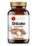 Shitake ekstrakt 10% polisacharydów 90 kaps. YANGO