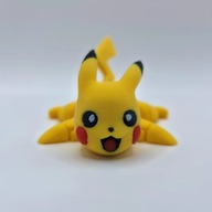 Figurka Pikachu Ruchoma 3D Druk 3D Pokemon Dekoracja Prezent