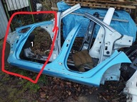 Próg lewy, słupki słupek Ford Fiesta MK7