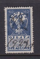 opłata stemplowa, waluta złotowa rzadkie 40 groszy