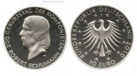 NIEMCY - 10 Euro - 2010 - Robert Schumann - Srebro - UNC PP PROOF