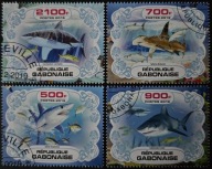 *T.0421mS *SERIA FAUNA RYBY DRAPIEŻNE REKINY MORZE OCEAN