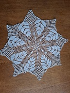 Koronkowa serwetka gwiazda