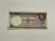 Ghana - 5 cedis - rzadki