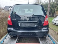 MERCEDES A KLASA W169 LIFT ZDERZAK TYLNY CZARNY LACK 191