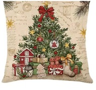 45cm Dekoracje świąteczne Świąteczna poszewka na poduszkę