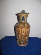 -Secesyjny-Stary kufel--1/2L ok, 1900-r -42-