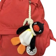 BRELOK PLUSZOWY POWIESZONY PINGWIN wisiorek BRELOCZEK DO PLECAKA MASKOTKA