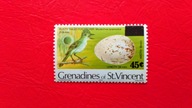 GRENADINY 1978 przedruk ptaki czyste**