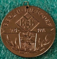 MEDAL WYSTAWA PSÓW MYŚLIWSKICH BERLIN 1975 - NIEMIECKI ZWIĄZEK ŁOWIECKI